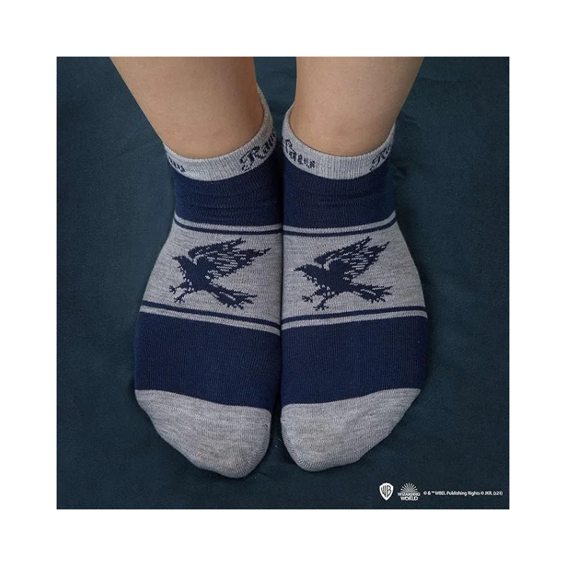 Harry Potter Socks Set of 3 - Ravenclaw By Cinereplica - Image 7