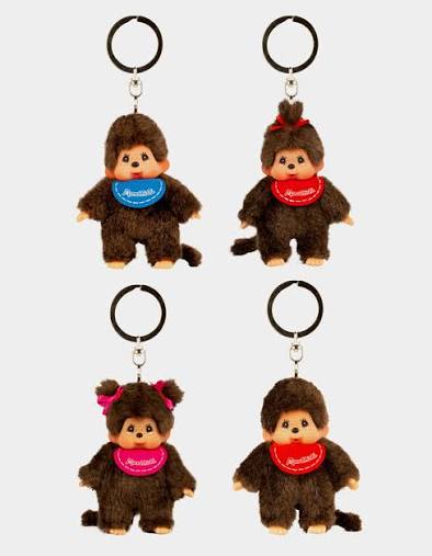 Classic Monchhichi Keychains Assortment 10Cm By Sekiguchi - Image 3
