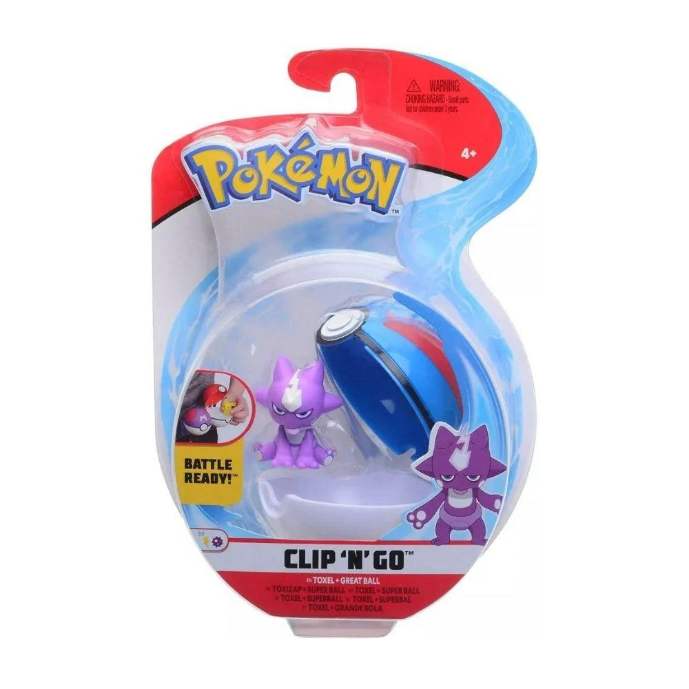 Clip N Go - Toxel + Great Ball