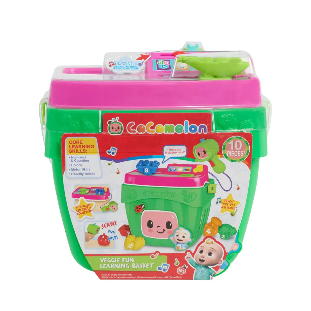 Cocomelon Veggie Fun Learning Basket