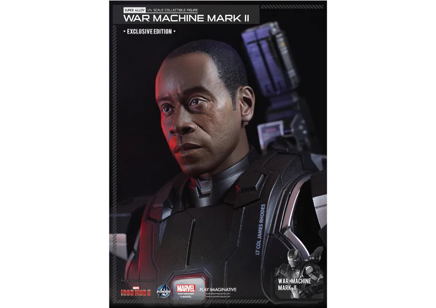 Marvel War Machine Mark II Super Alloy 1/4 Scale Figure by Comicave Studios - Image 5