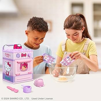 COOKEEZ MAKERY HELLO KITTY OVEN TREATZ B/O - Image 2