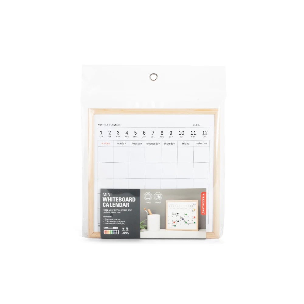 Mini White Board Calendar