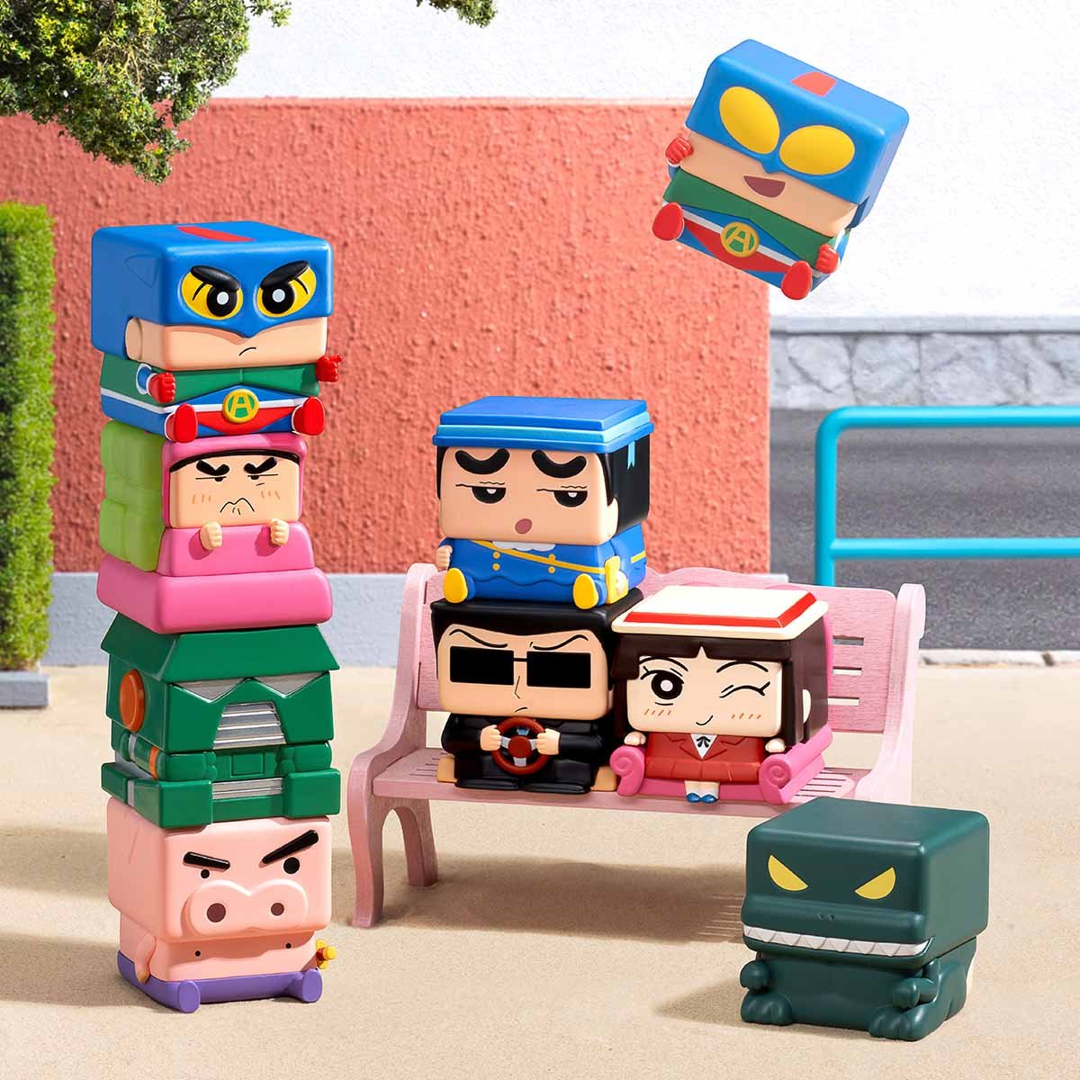 Crayon Shinchan Pop Cube 3 Series Figures | Case: 9 By Pop Mart - Image 7