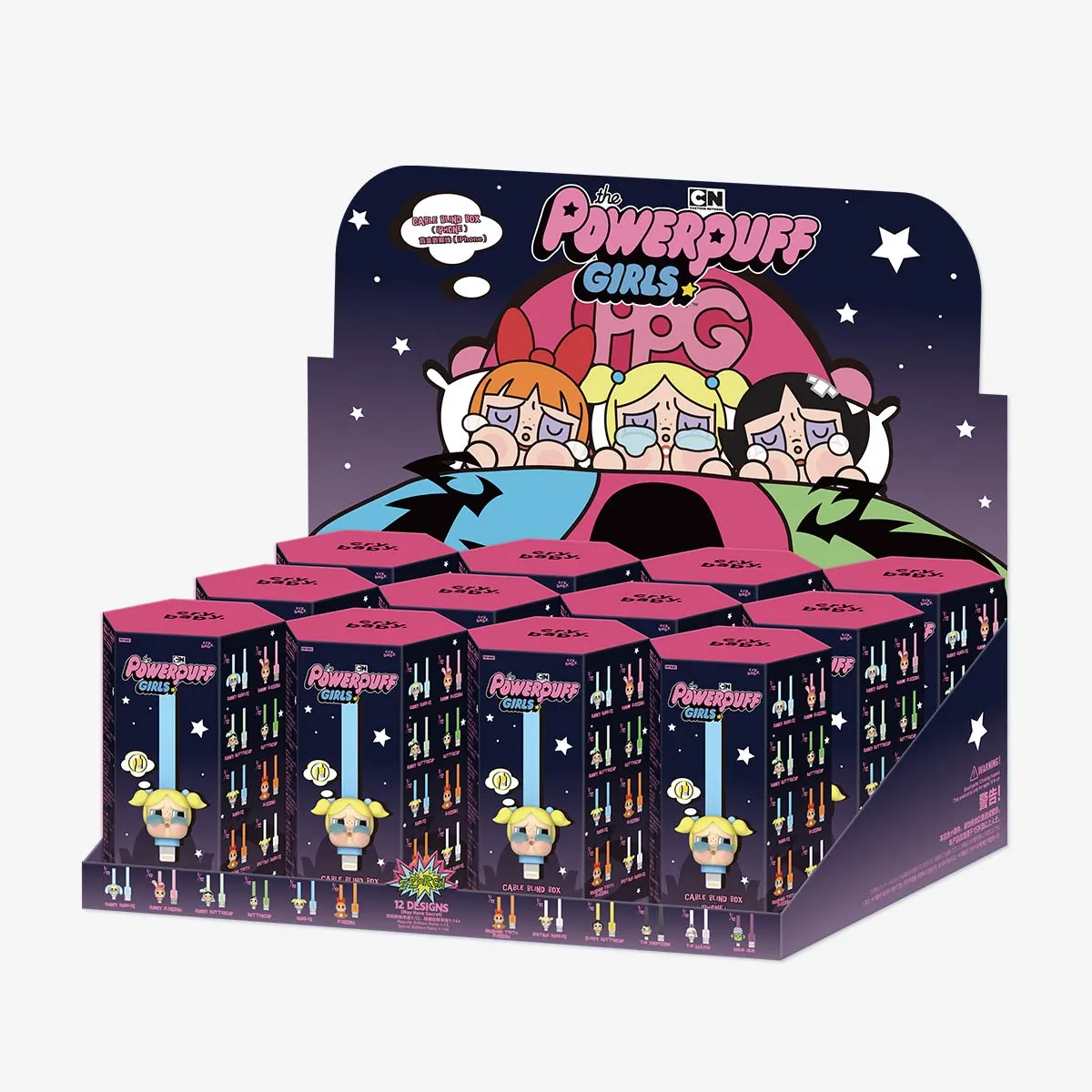 Crybaby Powerpuff Girls Series-Cable Blind Box (Iphone) By Pop Mart - Image 3