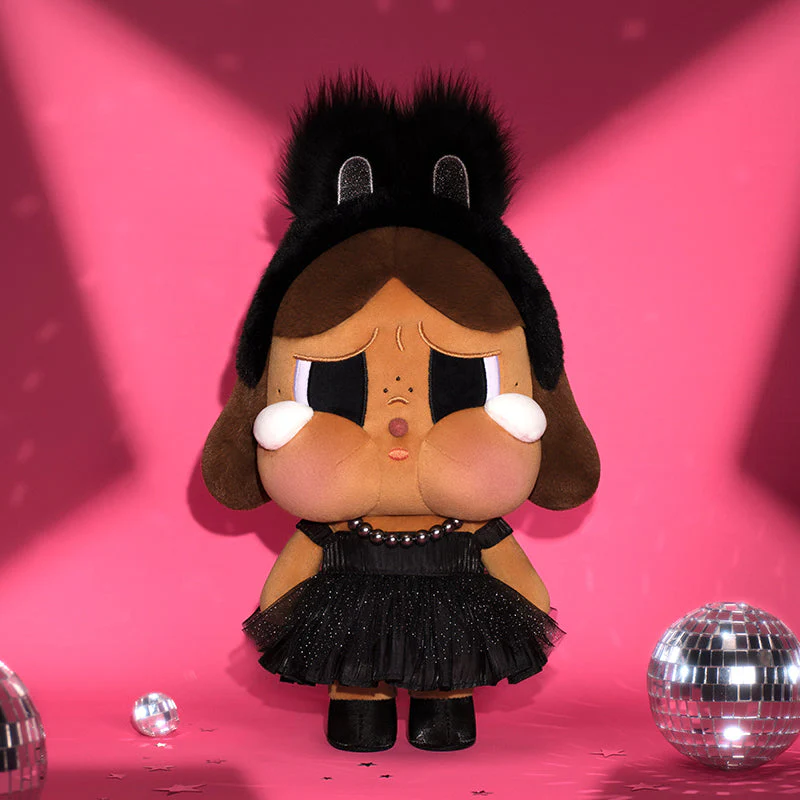 Crybaby Shiny Shiny Series - Plush Doll (Black) By Pop Mart - Image 2