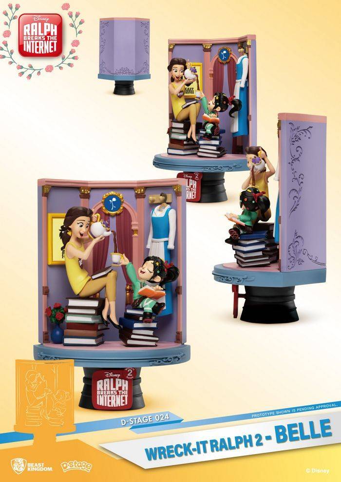 Disney Wreck It Ralph Belle Diorama Stage by Beast Kingdom (D-STAGE-024) - Image 2