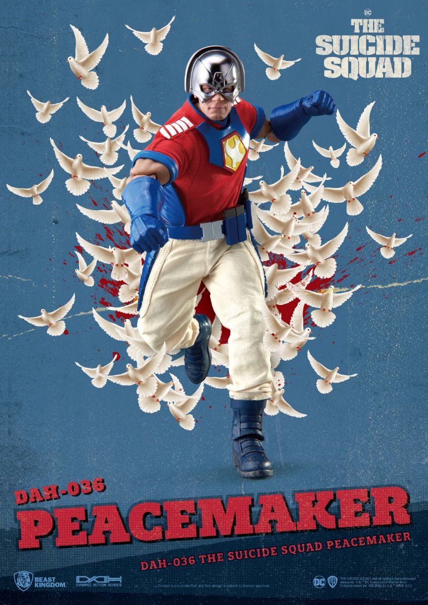 The Suicide Squad Peacemaker DAH Action Figure by Beast Kingdom (DAH-036) - Image 5