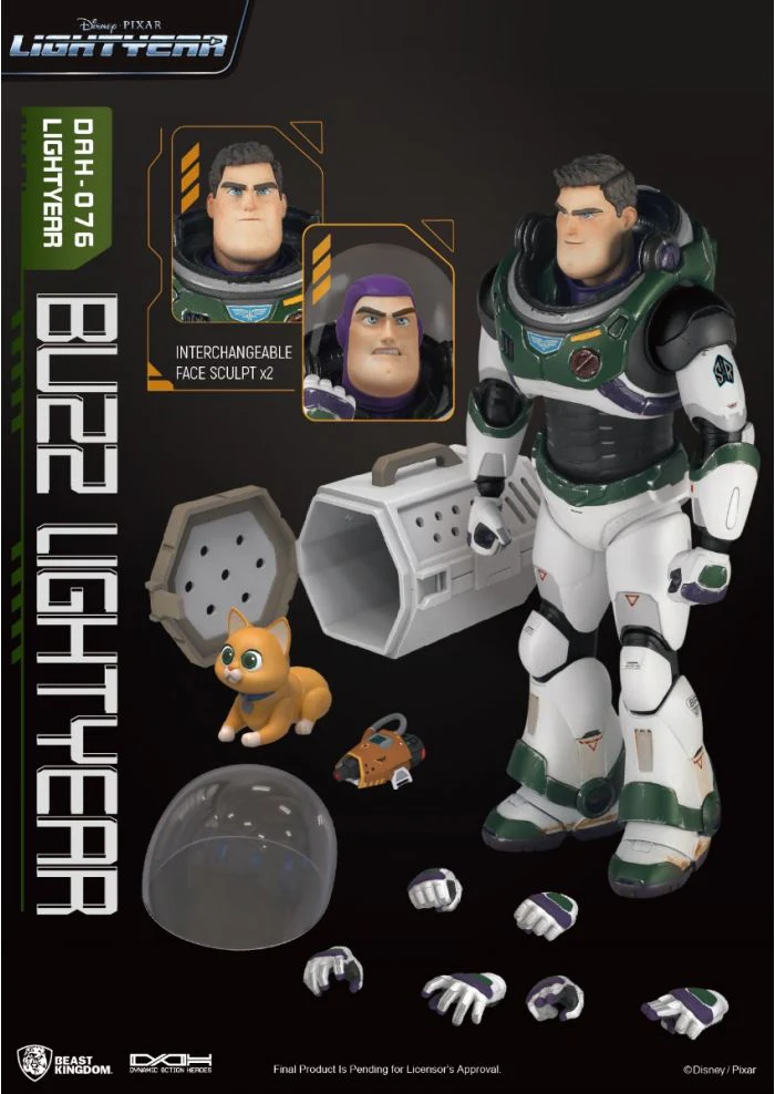 Disney Buzz Lightyear Alpha Suit Dynamic 8Ction Heroes Figure by Beast Kingdom (DAH-076) - Image 3
