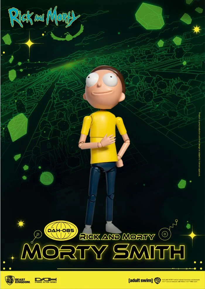 Rick and Morty Dynamic 8ction Heroes DAH-085 Morty Smith Action Figure By Beast Kingdom - Image 2