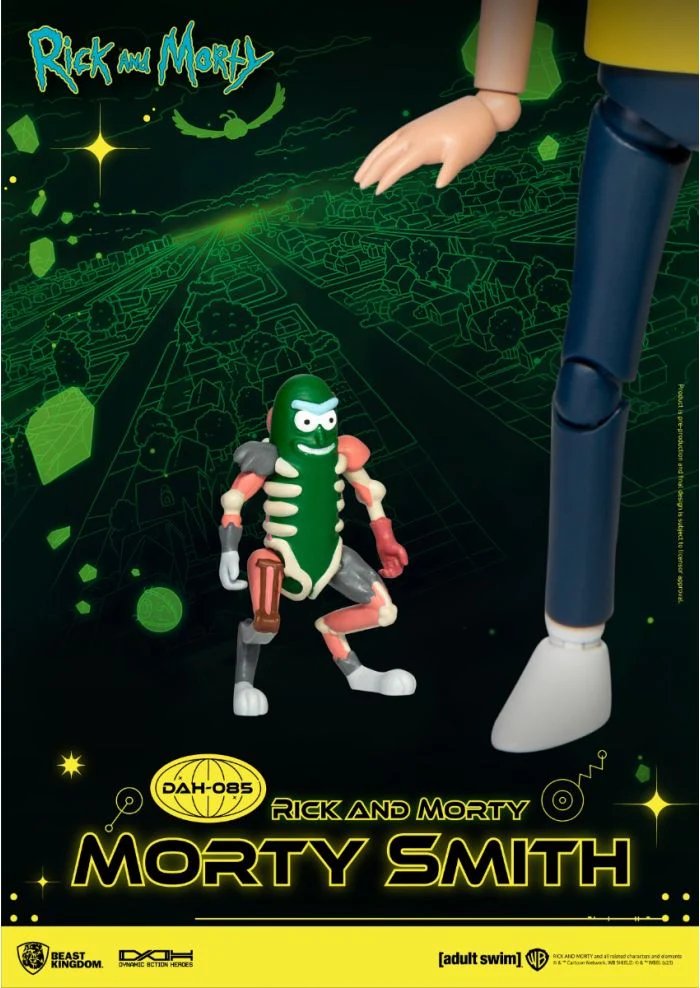 Rick and Morty Dynamic 8ction Heroes DAH-085 Morty Smith Action Figure By Beast Kingdom - Image 4