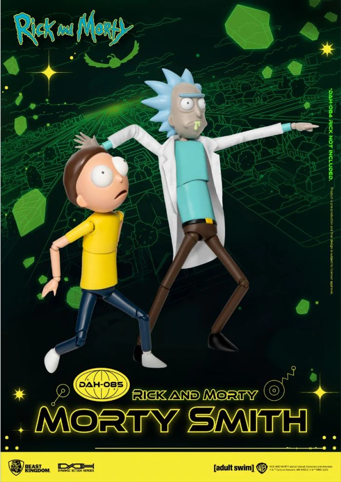 Rick and Morty Dynamic 8ction Heroes DAH-085 Morty Smith Action Figure By Beast Kingdom - Image 6