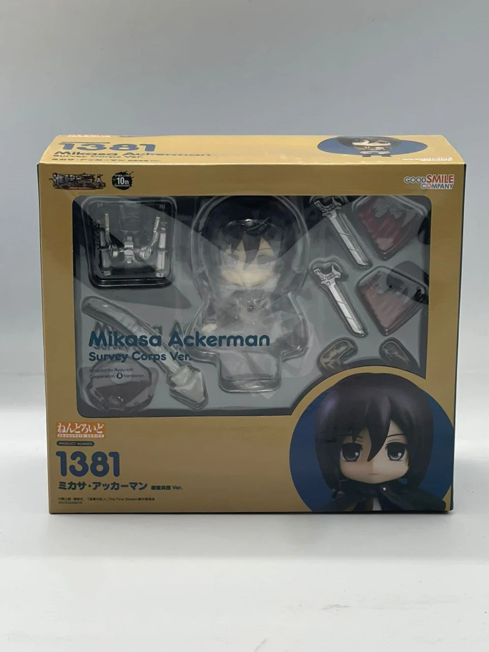 Nendoroid Mikasa Ackerman: Survey Corps Ver. [DAMAGED BOX] - Image 3