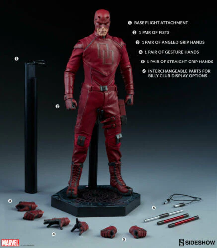 Marvel Daredevil 1/6 Scale Figure by Sideshow Collectibles - Image 2