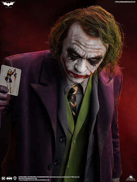 DARK KNIGHT - Joker 1/1 Lifesize Statue By Queen Studios - Image 2