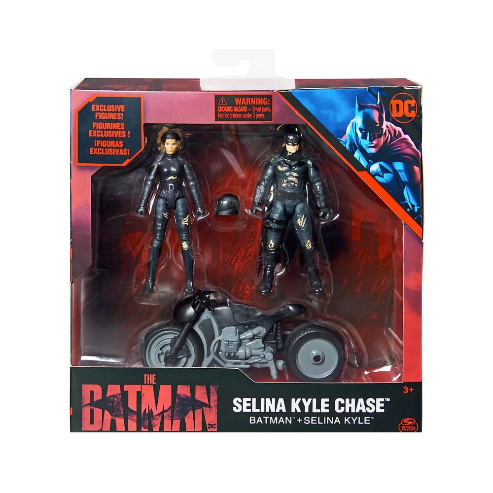 DC Batman MovieSelinaKyleBike w/2 4"Figs - Image 2