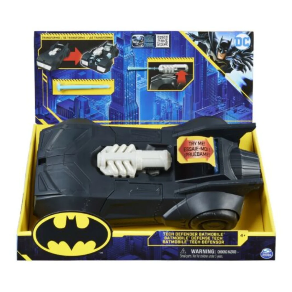 DC Batman Tech Defender Batmobile by Spin Master