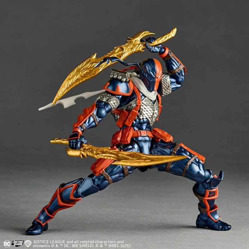 Dc Comics Amazing Yamaguchi Deathstroke Ver.1.5 Revoltech Articulated Figures By Kaiyodo - Image 3