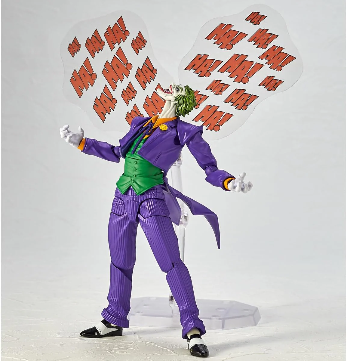 Dc Comics Amazing Yamaguchi Ver.1.5 Joker Arkham  Knight Revoltech Articulated Figures By Kaiyodo - Image 5