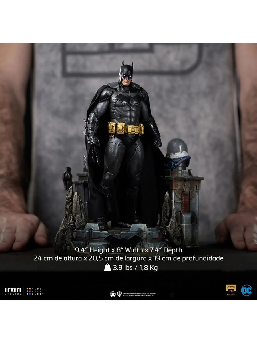 DC COMICS - BATMAN UNLEASHED DELUXE ART SCALE 1/10 STATUE BY IRON STUDIOS - Image 5