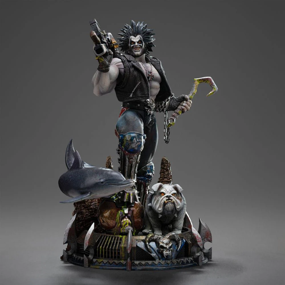 DC Comics Lobo Unleashed Art Scale 1/10 By Iron Studios - Image 3