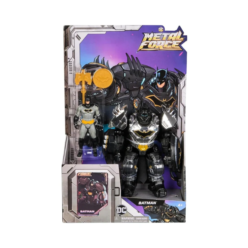 DC Metal Force Fig 6” Armor Attack Asst. By Spin Master - Image 2