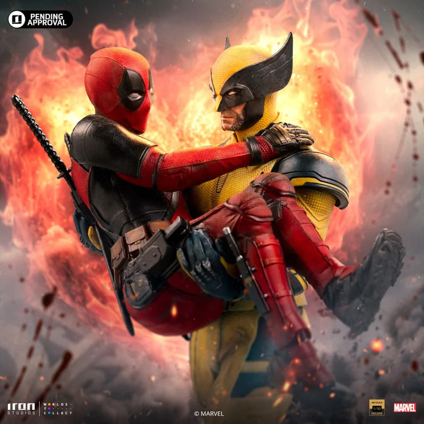 DEADPOOL & WOLVERINE - DEADPOOL & WOLVERINE ART SCALE 1/10 STATUE BY IRON STUDIOS - Image 2