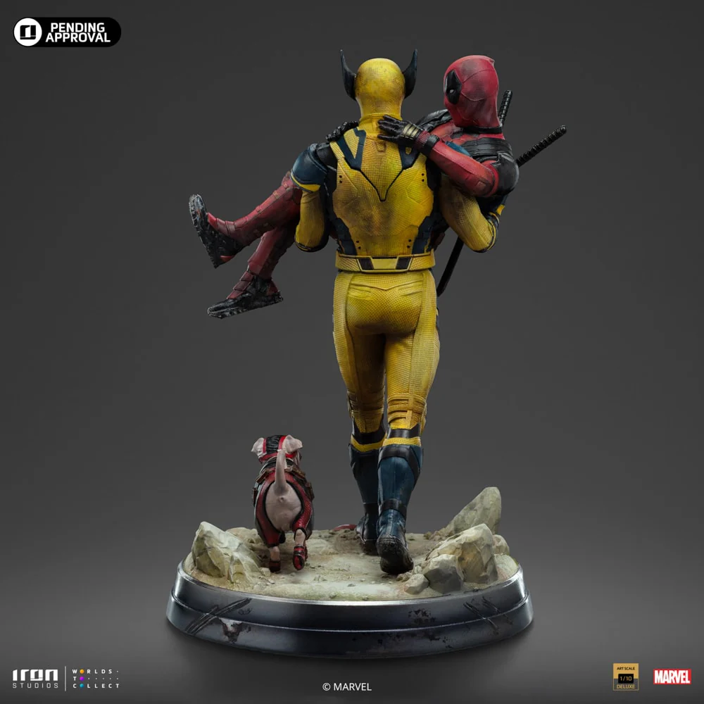 DEADPOOL & WOLVERINE - DEADPOOL & WOLVERINE ART SCALE 1/10 STATUE BY IRON STUDIOS - Image 4