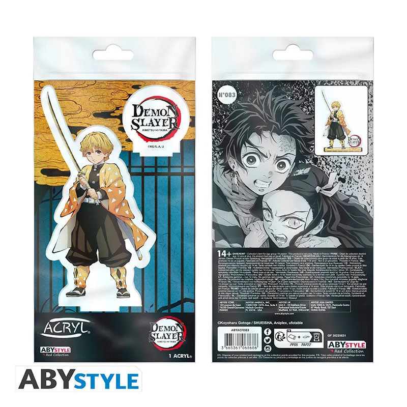Demon Slayer Zenitsu Acrylic Figure by Abysse - Image 2
