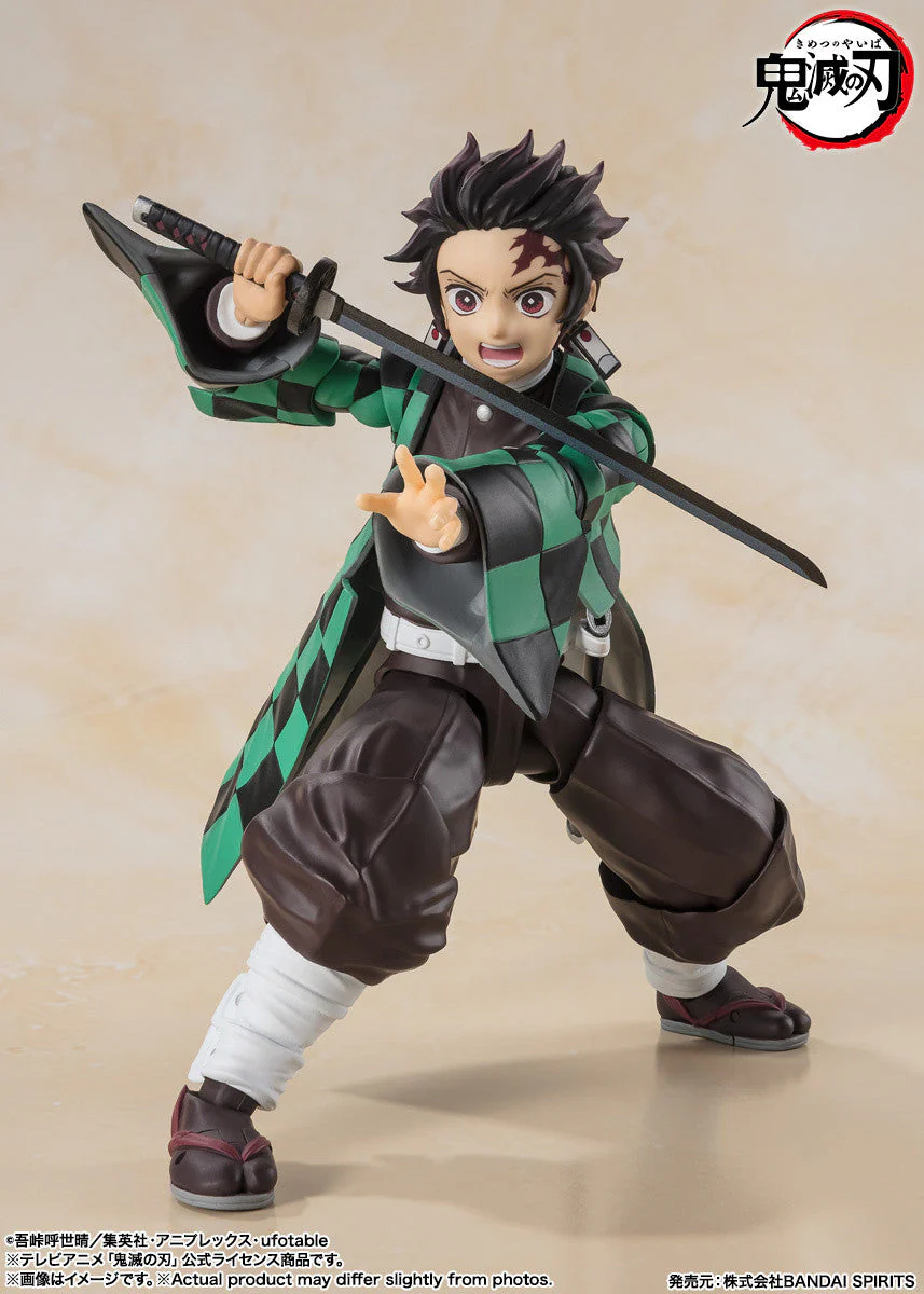Demon Slayer Kamado Tanjiro SH Figuarts Action Figure By Bandai Tamashii - Image 2