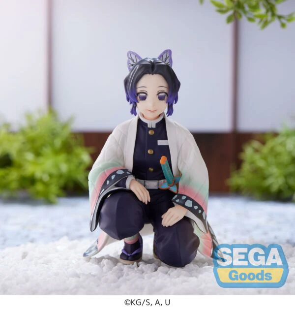 Demon Slayer Kimetsu No Yaiba Shinobu Kocho Perching Prize Figure by SEGA - Image 3