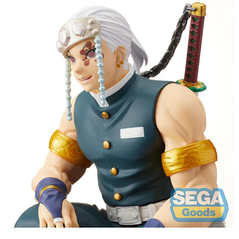 Demon Slayer Kimetsu no Yaiba Uzui Tengen Perching Figure (Hashira Meeting) By Sega - Image 4