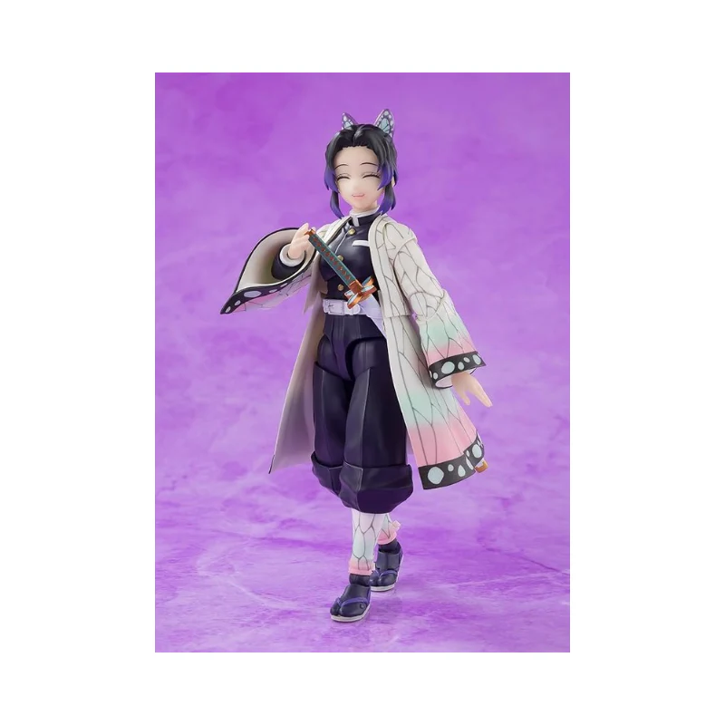 Demon Slayer Shinobu Kocho Articulated Figures SH Figuarts By Bandai Tamashii - Image 4