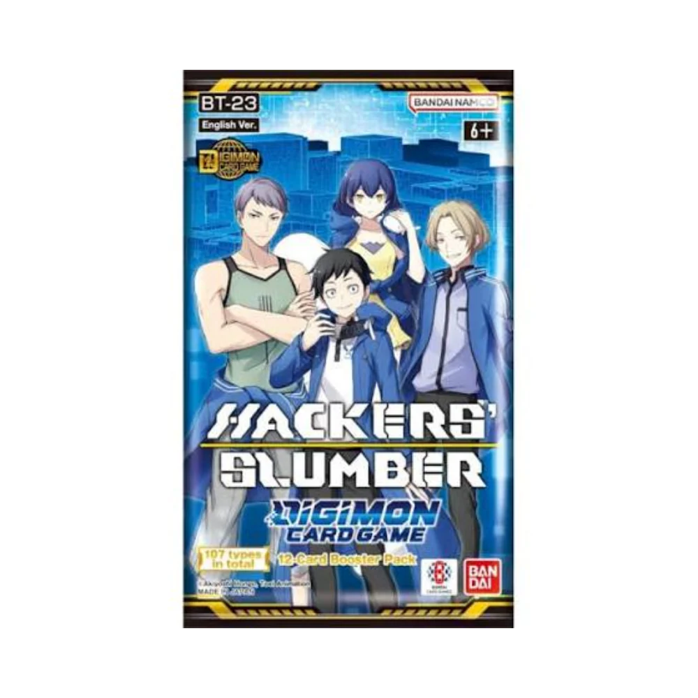 Digimon Card Game Hackers’ Slumber BT-23 Booster Packs (1 Random)