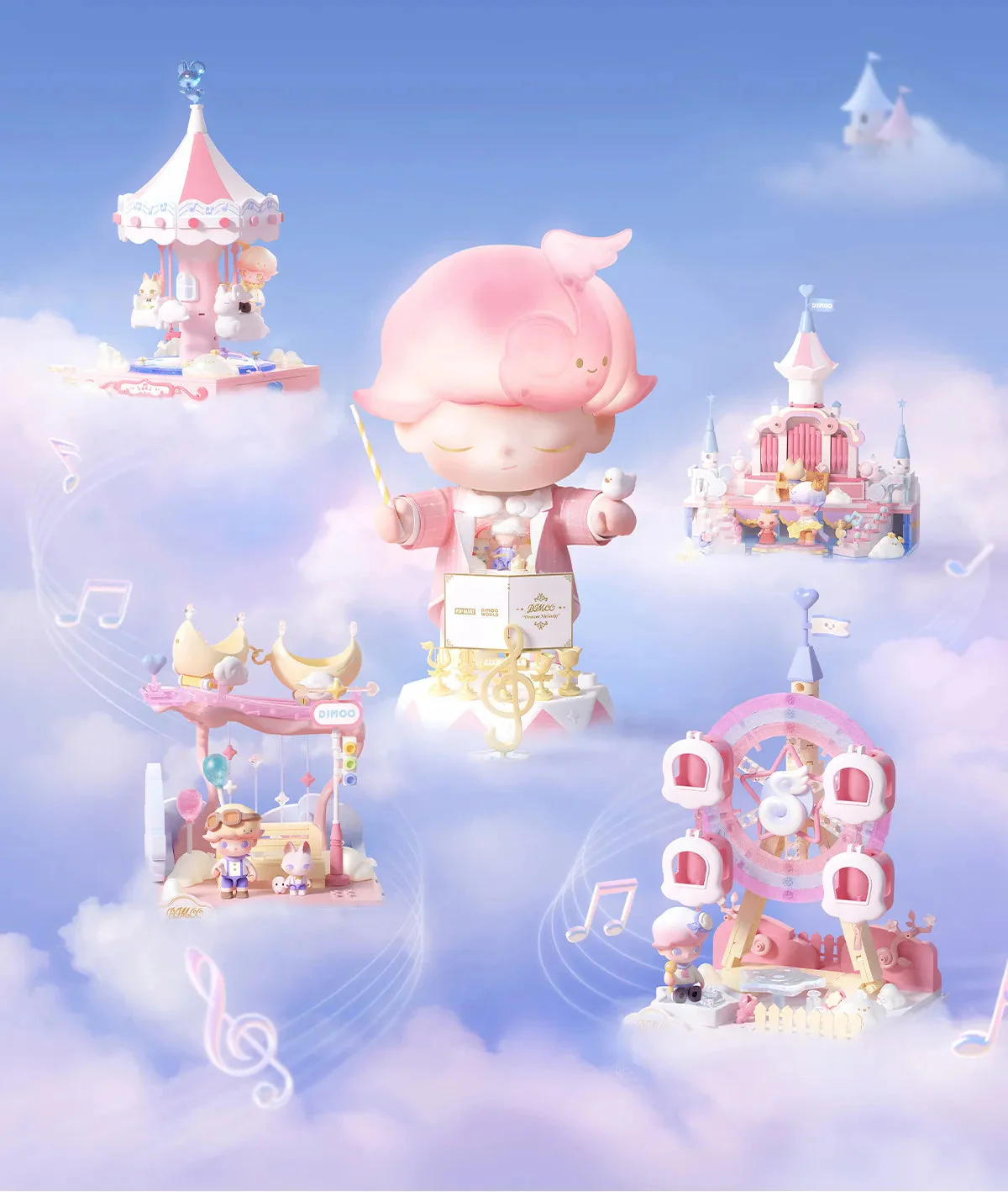 Dimoo Dream Melody Series Blocks - Melody Ball By Pop Mart - Image 3