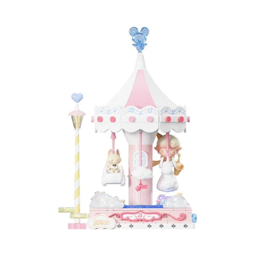 Dimoo Dream Melody Series Blocks - Galactic Carousel By Pop Mart