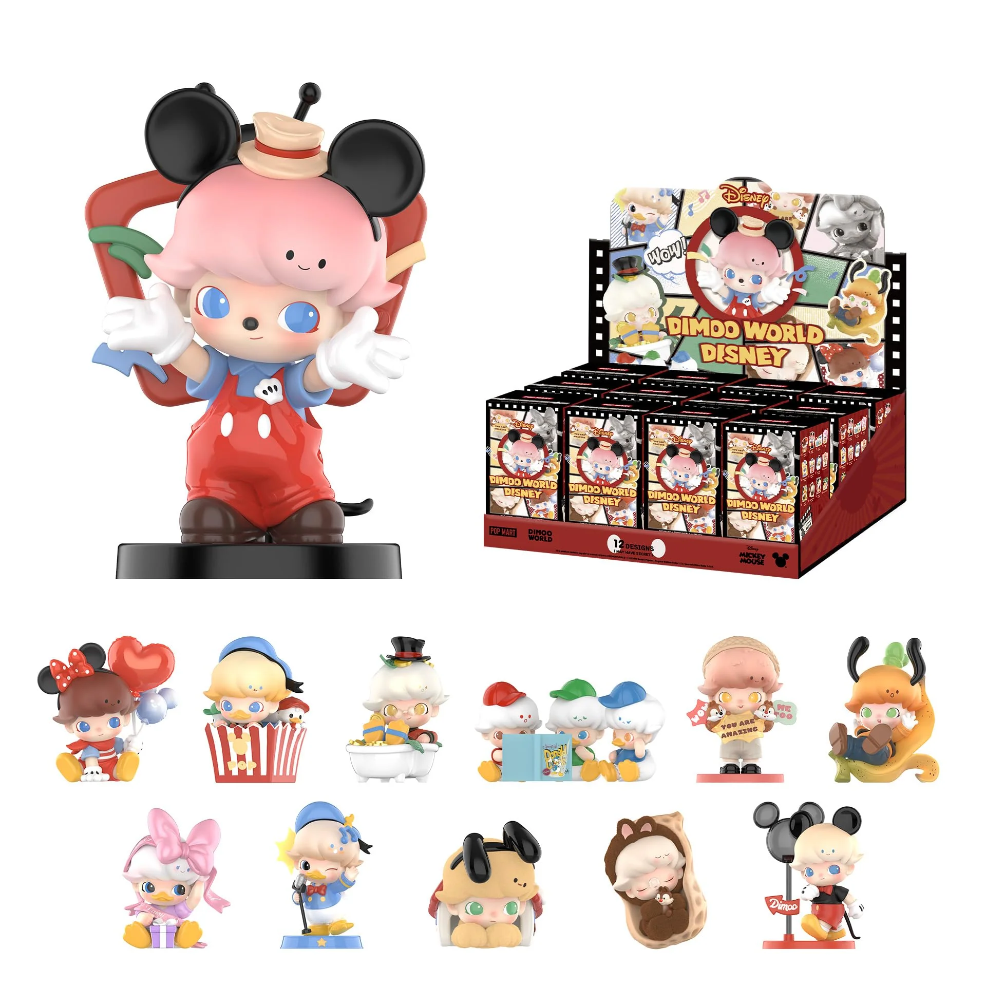 Dimoo World Disney Series Figures By Pop Mart (1 Random) - Image 2