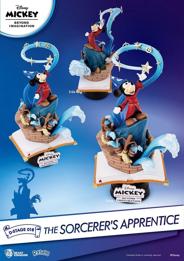 Disney's The Sorcerer's Apprentice Diorama Stage-018 by Beast Kingdom - Image 2