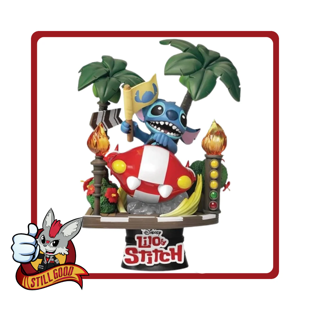 Diorama Stage-108-Stitch Racing Car [DAMAGE BOX]
