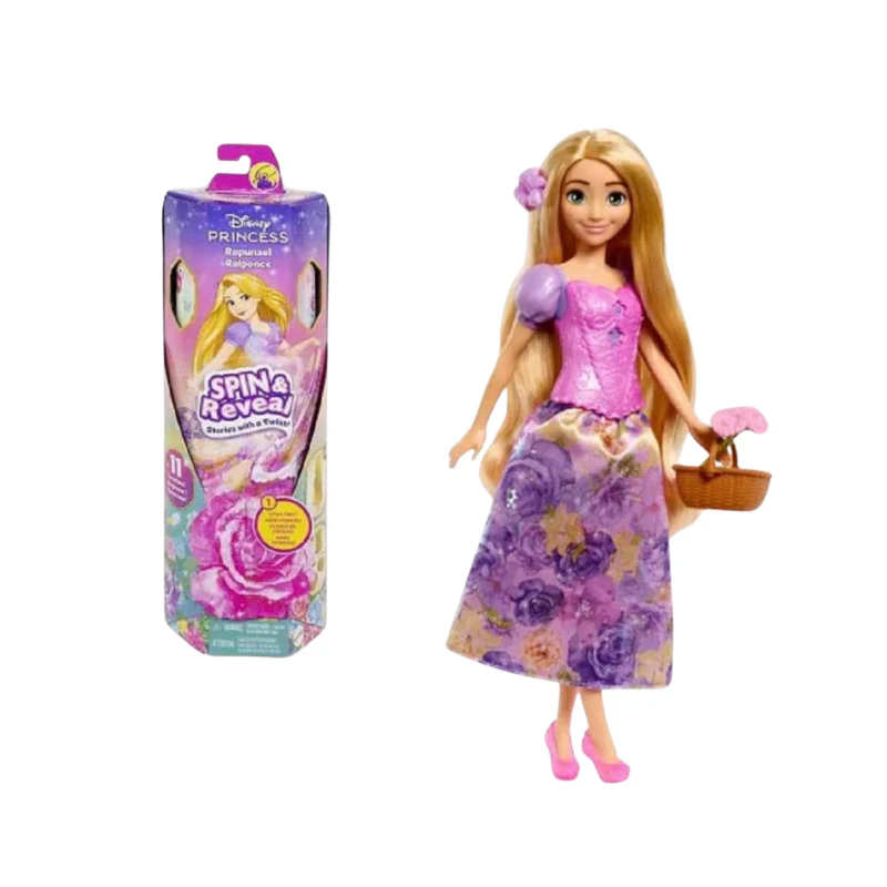 Disney Disney Princess Fashion Doll Spin & Reveal Rapunzel Toys by Mattel