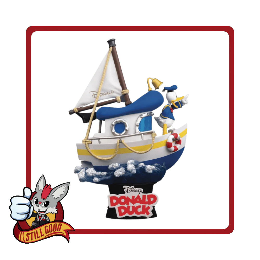 Disney Donald Duck's Boat Diorama Stage by Beast Kingdom (DS-029) [Damaged Box]