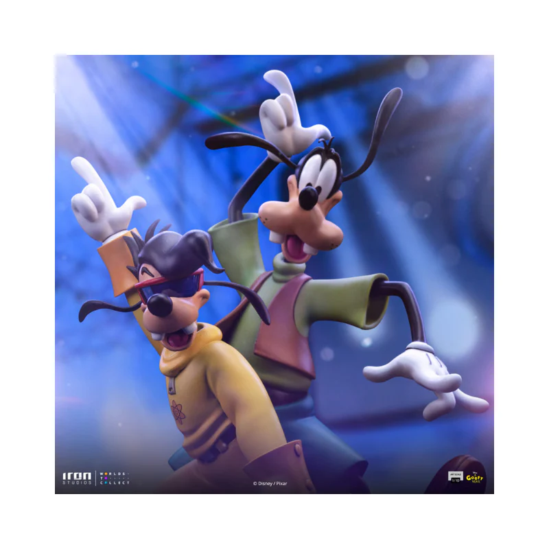 Disney Goofy and Max A Goofy Movie Art Scale 1/10 By Iron Studios - Image 12