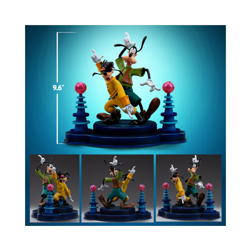 Disney Goofy and Max A Goofy Movie Art Scale 1/10 By Iron Studios - Image 14