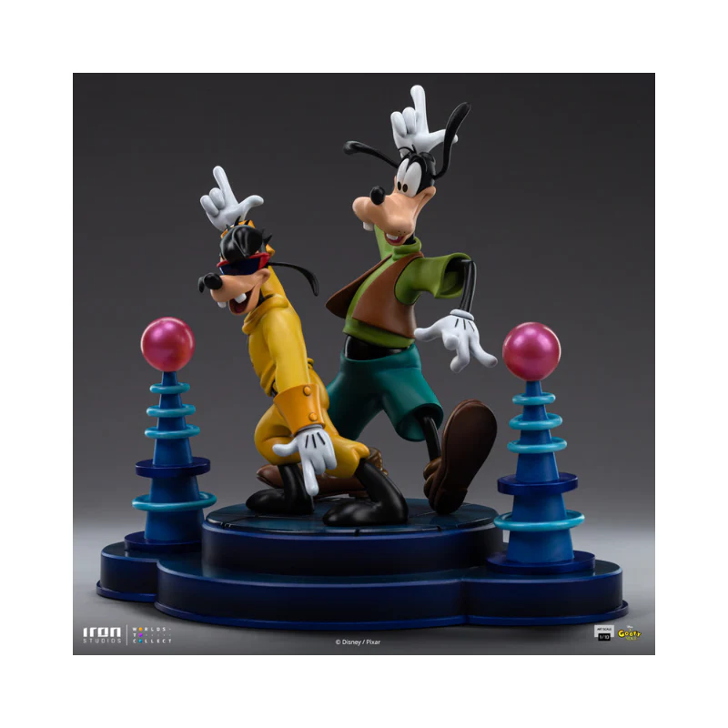 Disney Goofy and Max A Goofy Movie Art Scale 1/10 By Iron Studios - Image 5