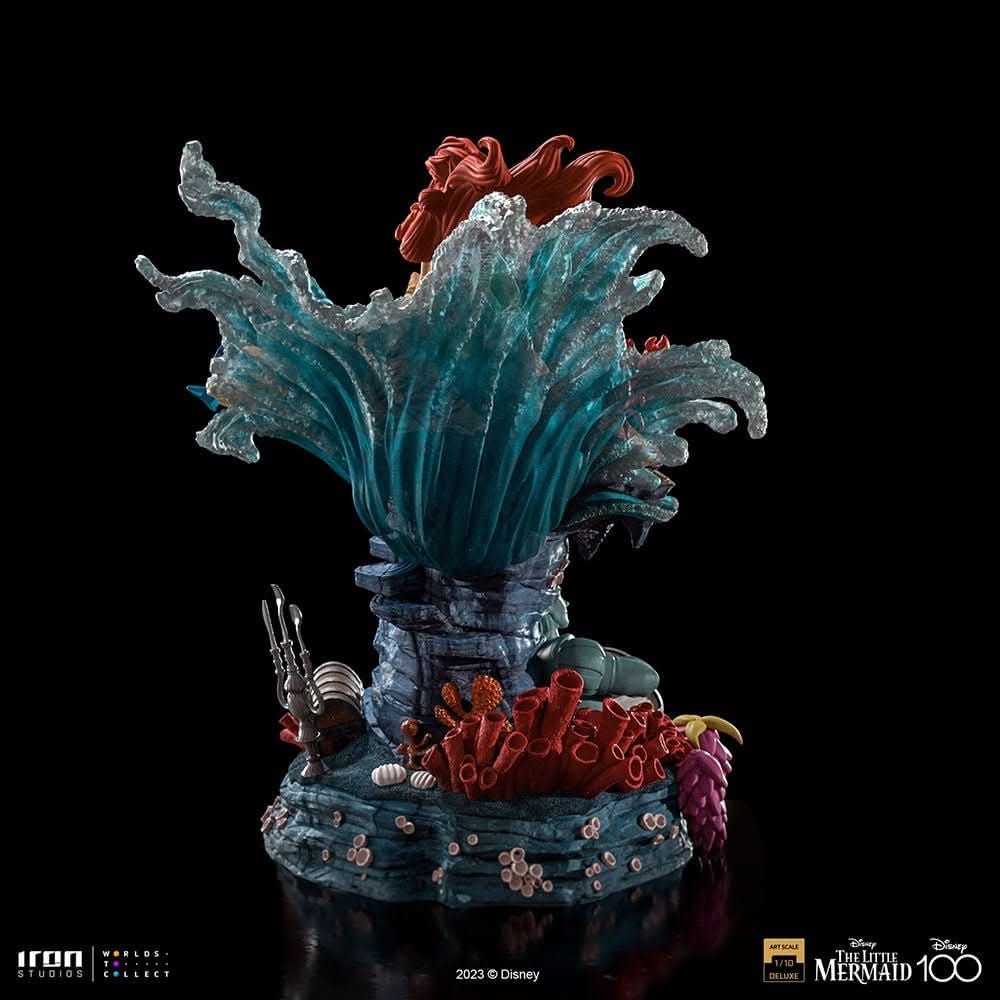 Disney Little Mermaid Deluxe Disney 100th - Little Mermaid - Art By Iron Studio - Image 3