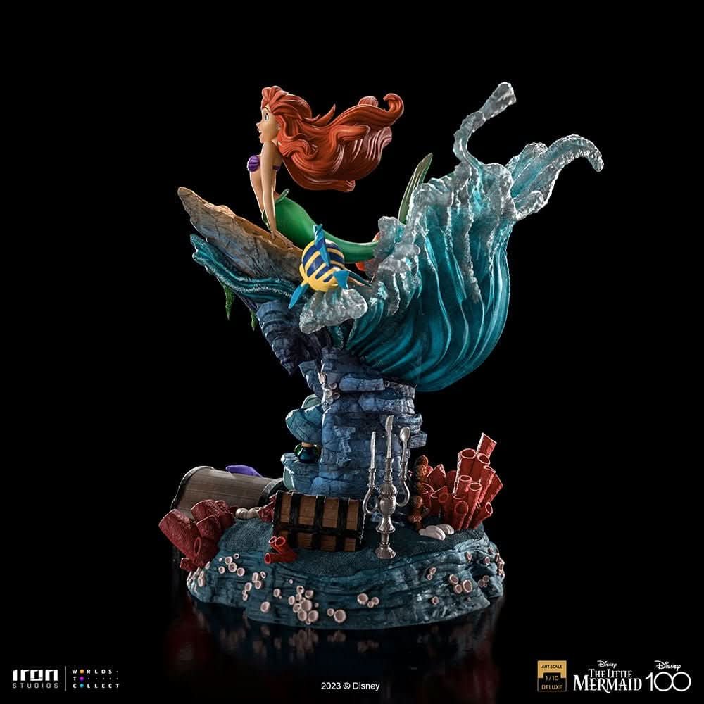 Disney Little Mermaid Deluxe Disney 100th - Little Mermaid - Art By Iron Studio - Image 4