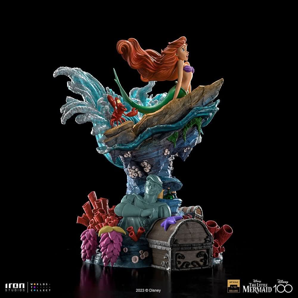 Disney Little Mermaid Deluxe Disney 100th - Little Mermaid - Art By Iron Studio - Image 5
