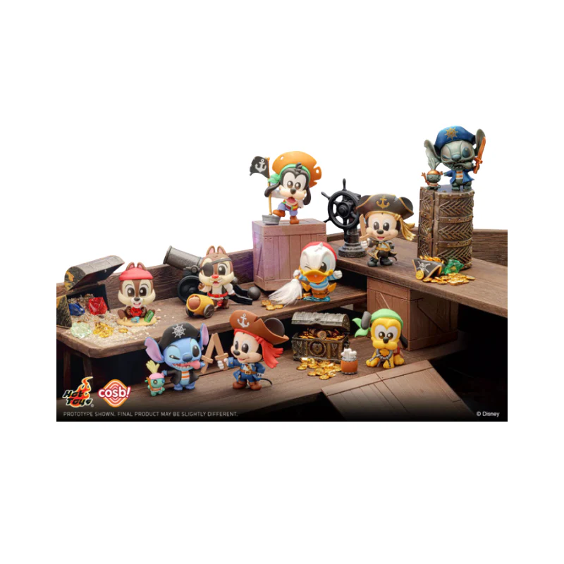 Disney Pirate Cosbi Collection By Hot Toys (1 Random)