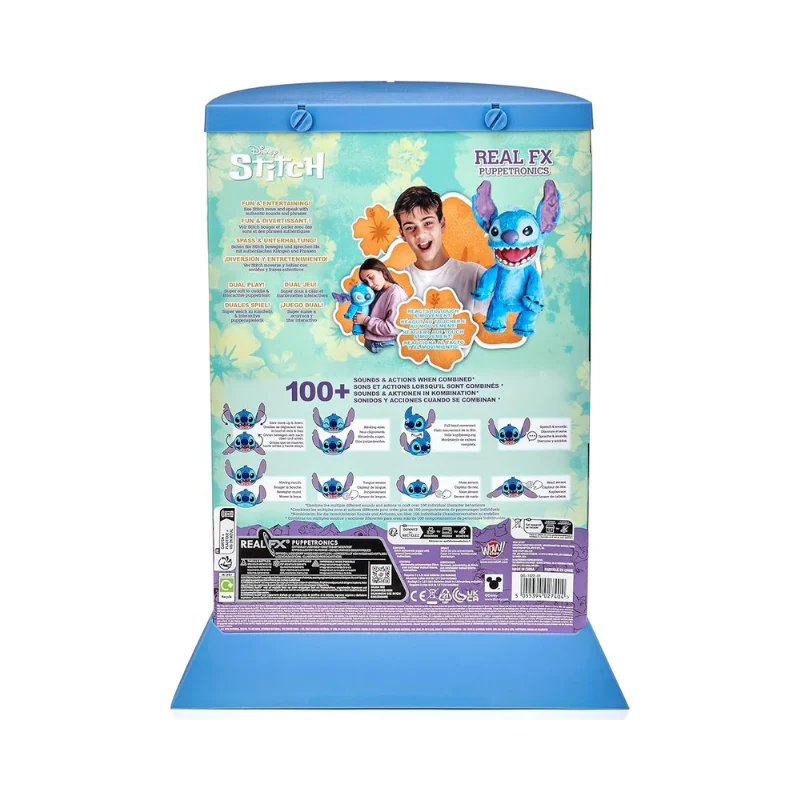 DISNEY STITCH REALFX ANIMA. PUPPET 18IN - Image 4