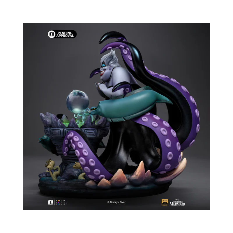 Disney Ursula Disney's Villains Art Scale 1/10 By Iron Studios - Image 3